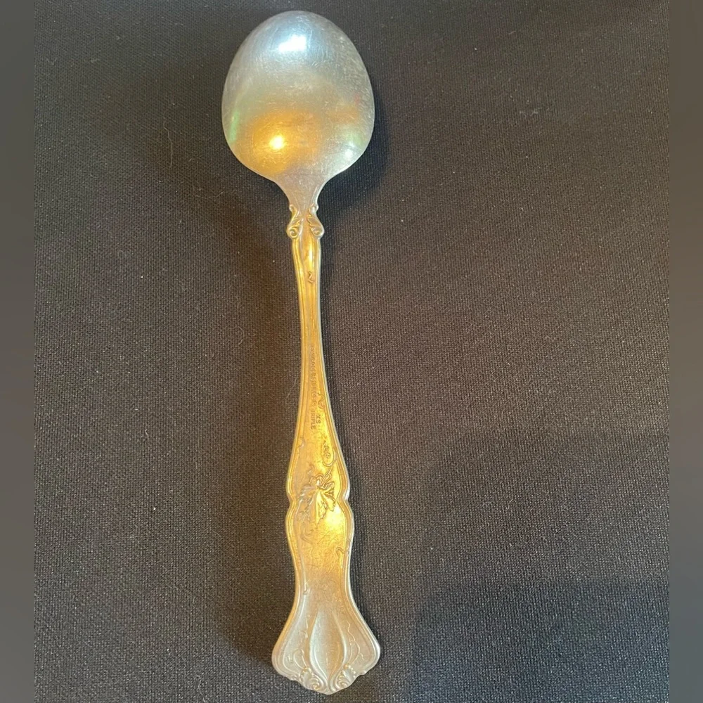 Vintage Grape Serving Spoon